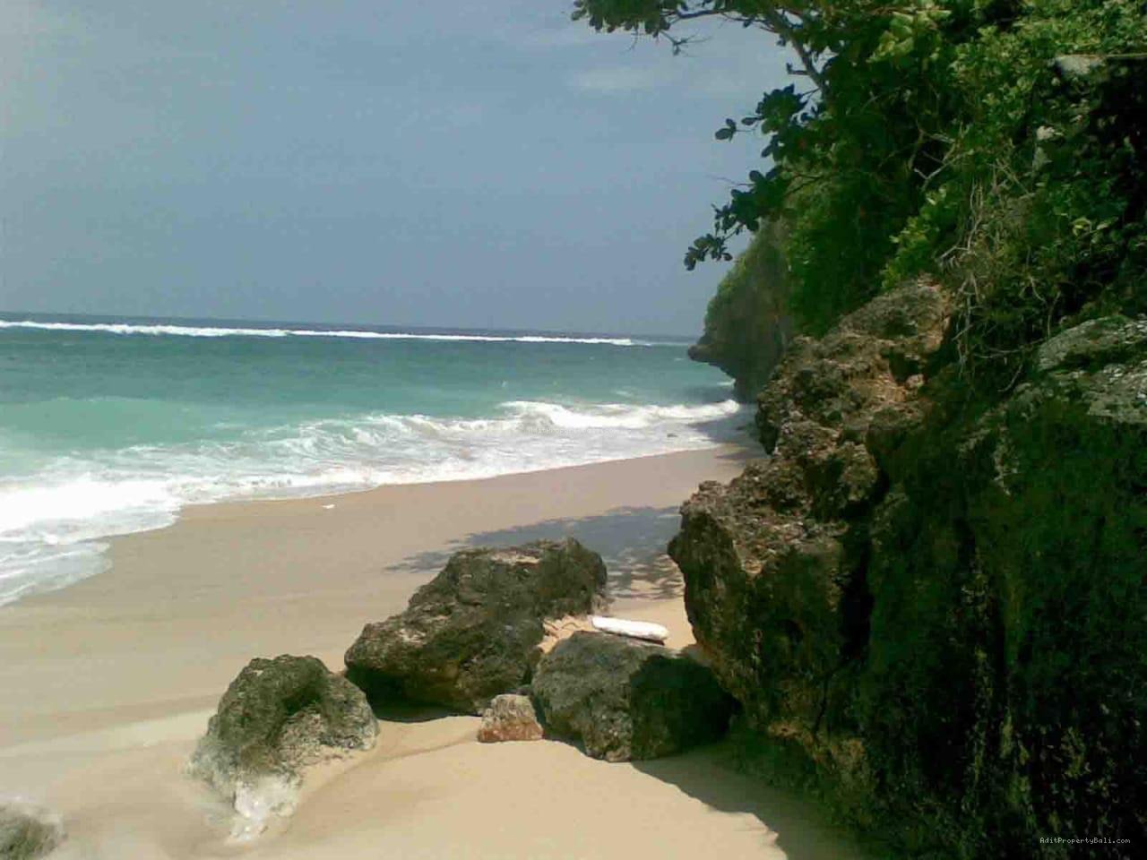 Tanah murah tebing pantai green bowl jimbaran