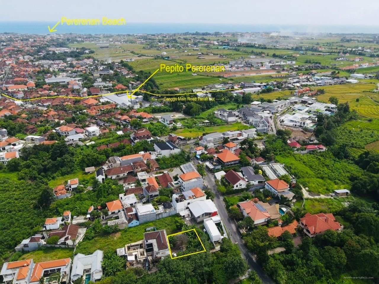 Tanah tumbak bayuh mengwi badung