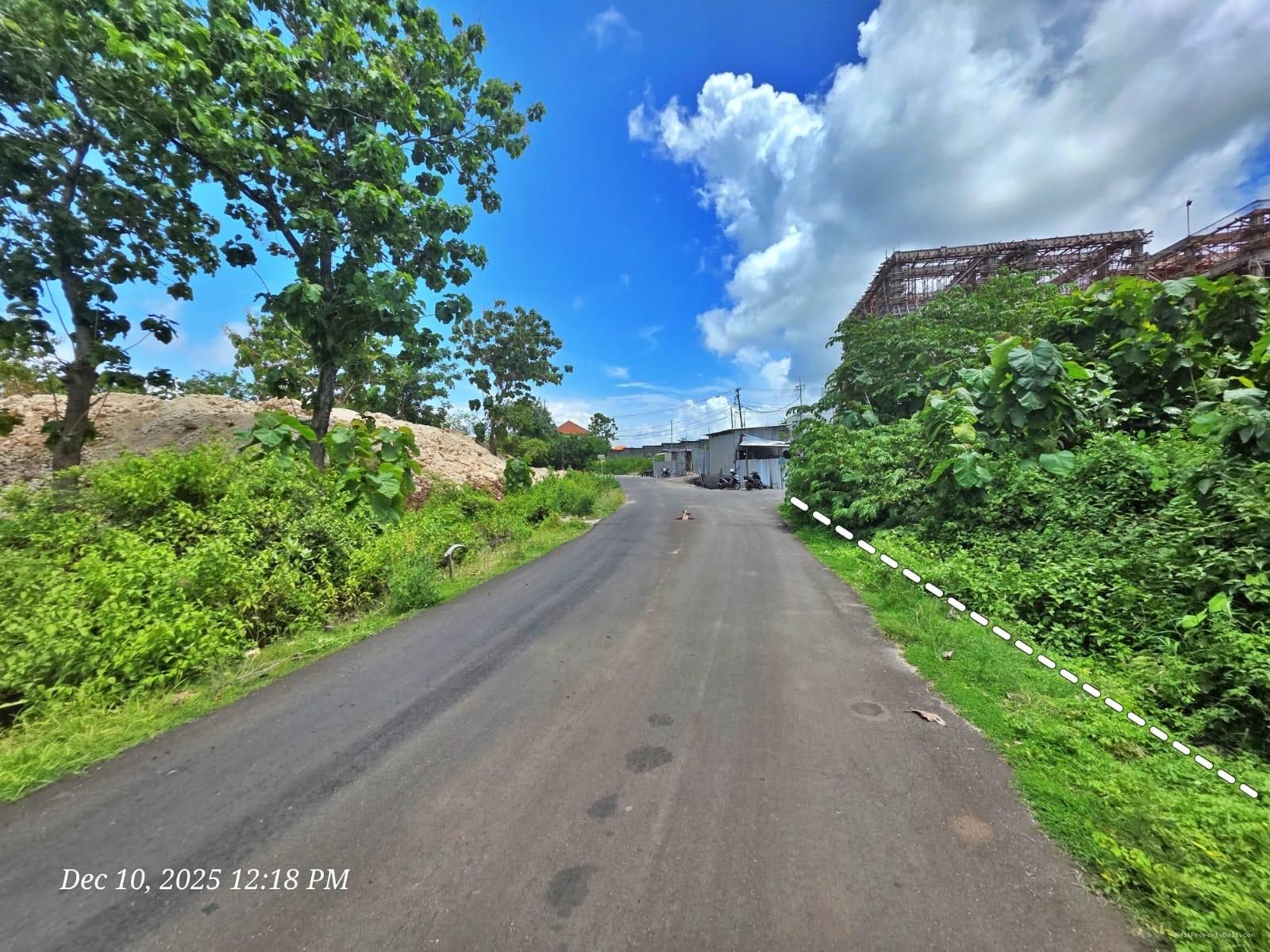 Tanah ocean view pantai bingin pecatu