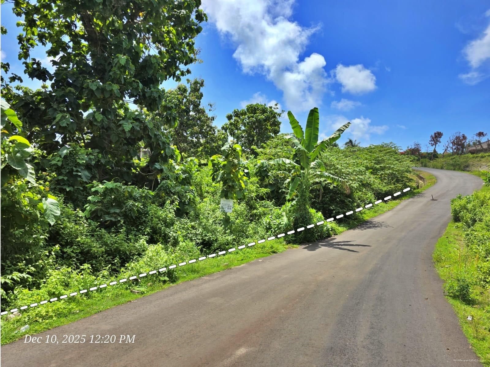 Tanah ocean view pantai bingin pecatu