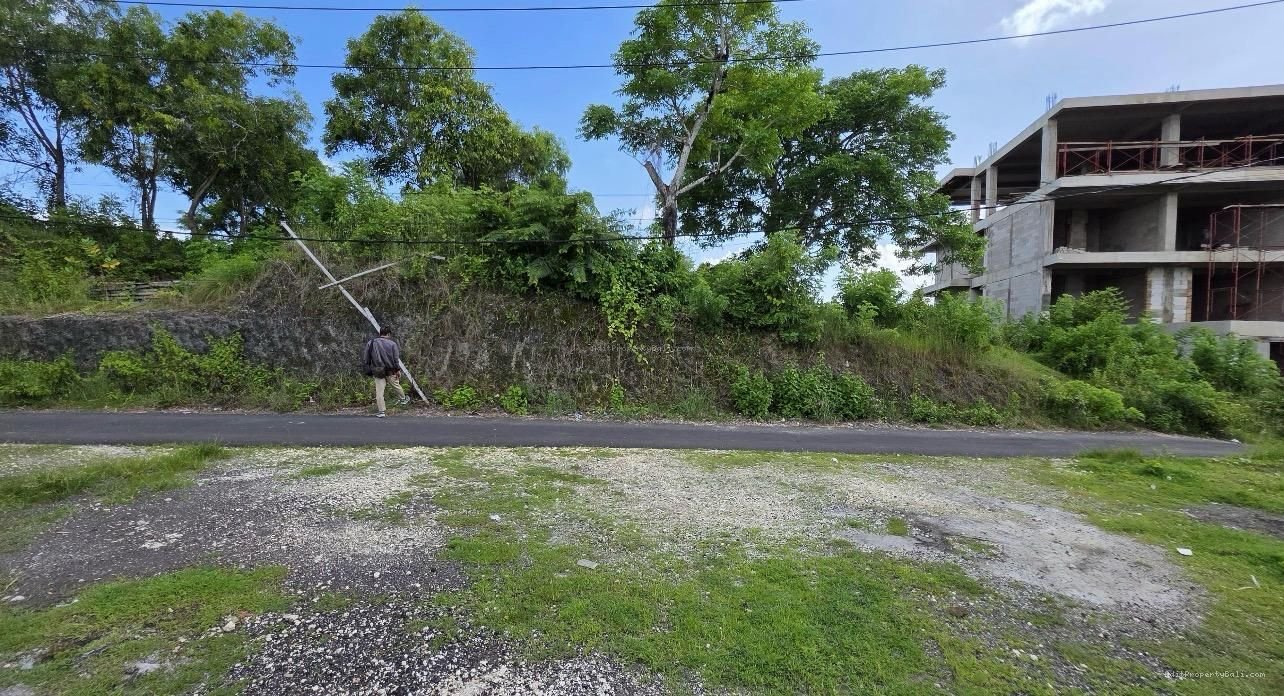 Tanah unblock sea view & cliff barak kutuh