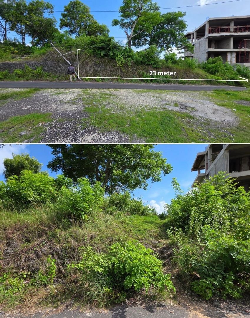 Tanah unblock sea view & cliff barak kutuh