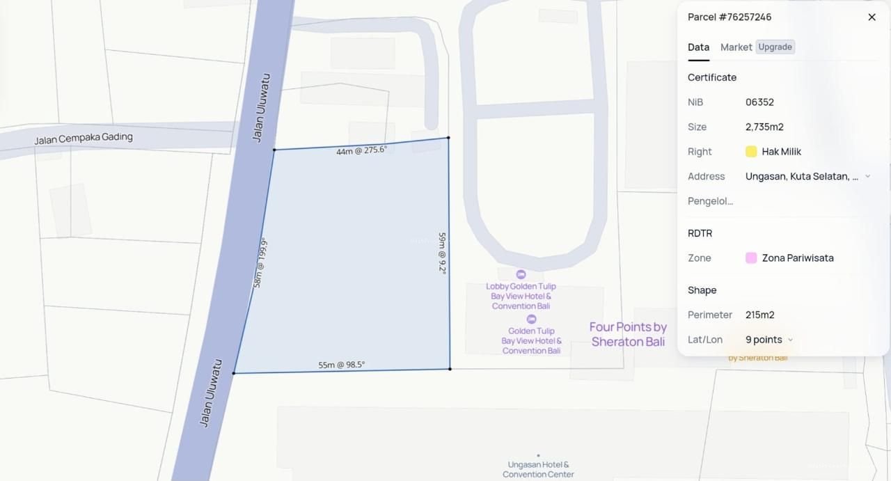 Tanah Raya Uluwatu Jimbaran Badung