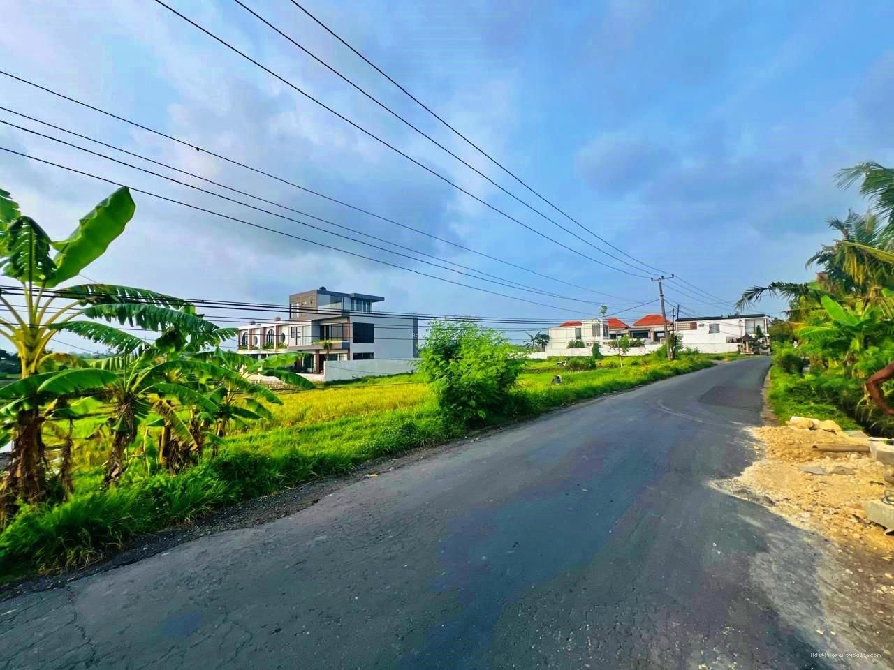 Tanah View Sawah Pantai Nyanyi Kediri Tabanan