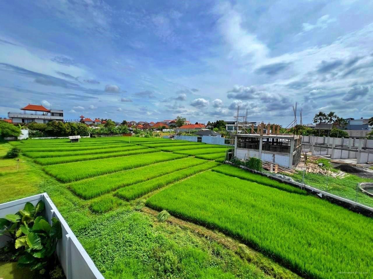 Brand New Villa View Sawah Bumbak Kerobokan Badung