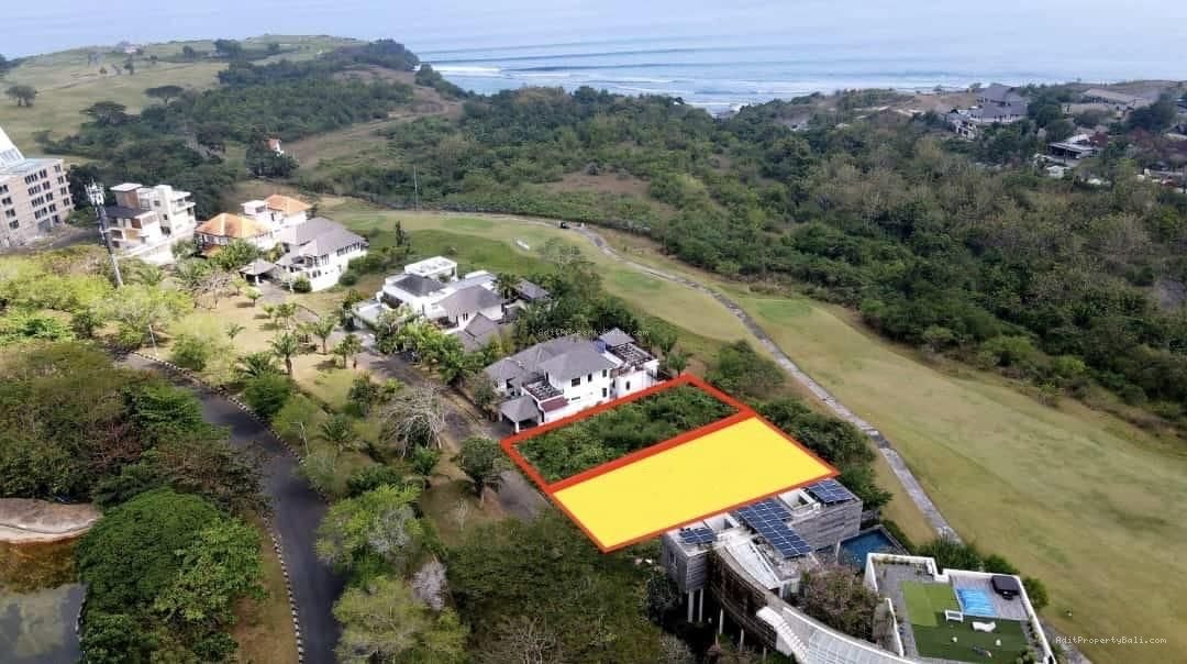 Tanah Ocean & Golf View Pecatu Indah Jimbaran Badung