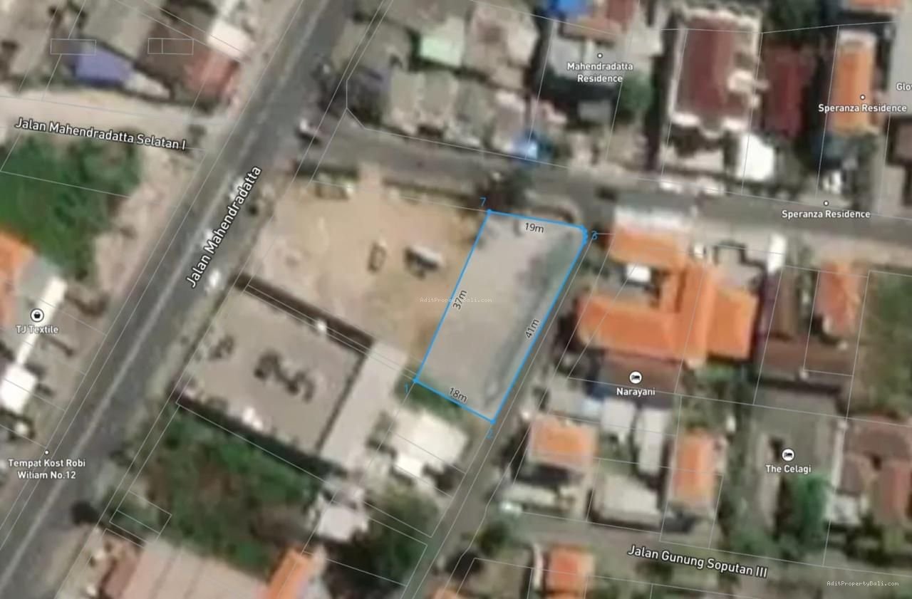 Tanah mehendradata denpasar