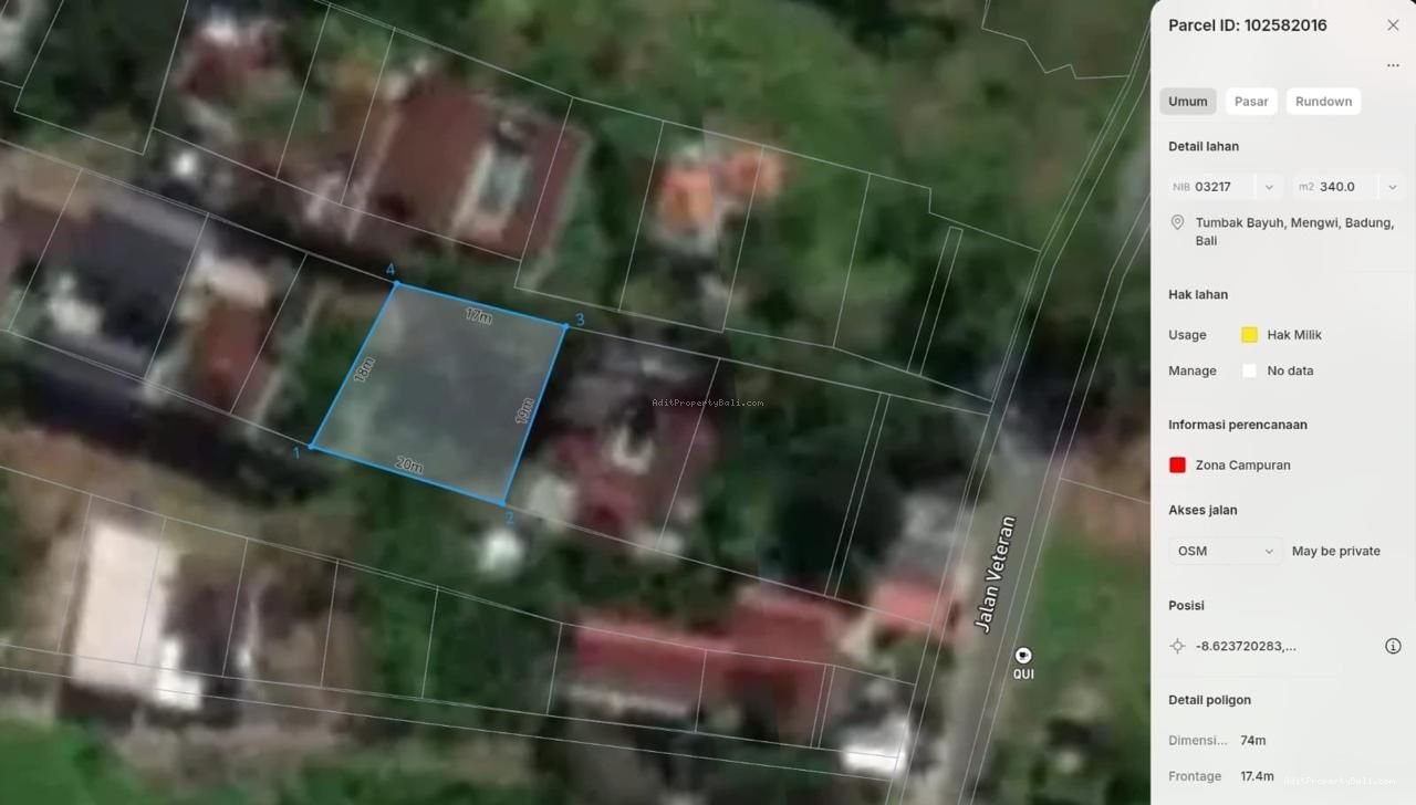 Tanah langka tumbak bayuh mengwi