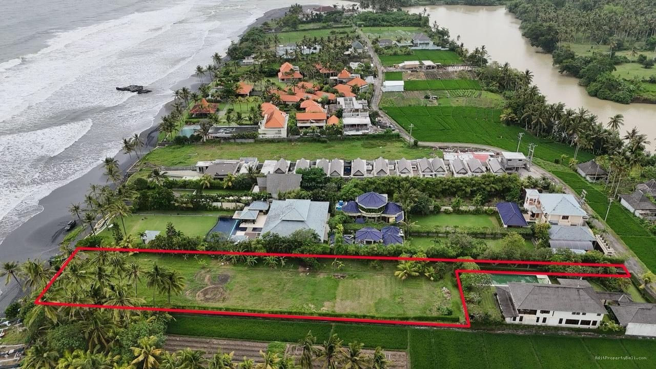 Tanah beach front pantai pasut tabanan bali