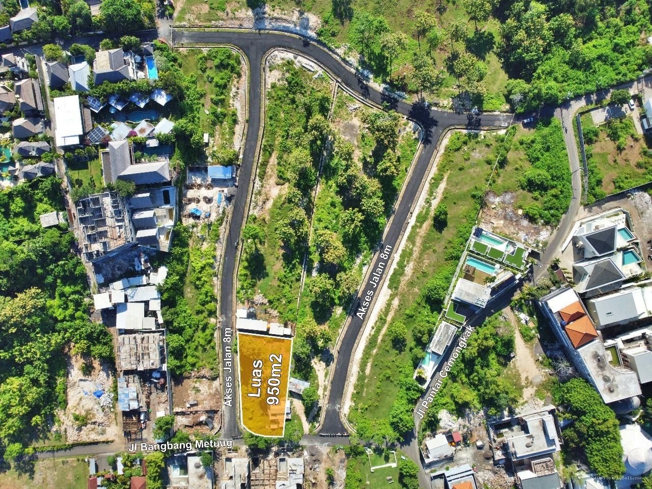 Tanah Ocean View Pantai Bingin Pecatu Badung