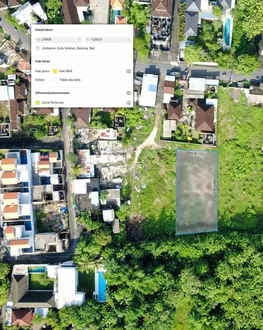 Tanah goa gong jimbaran