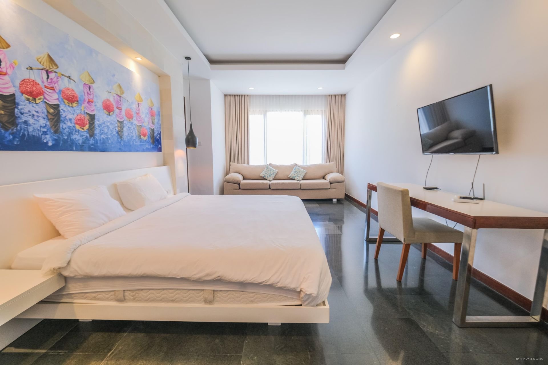 Villa Rice field view cemagi