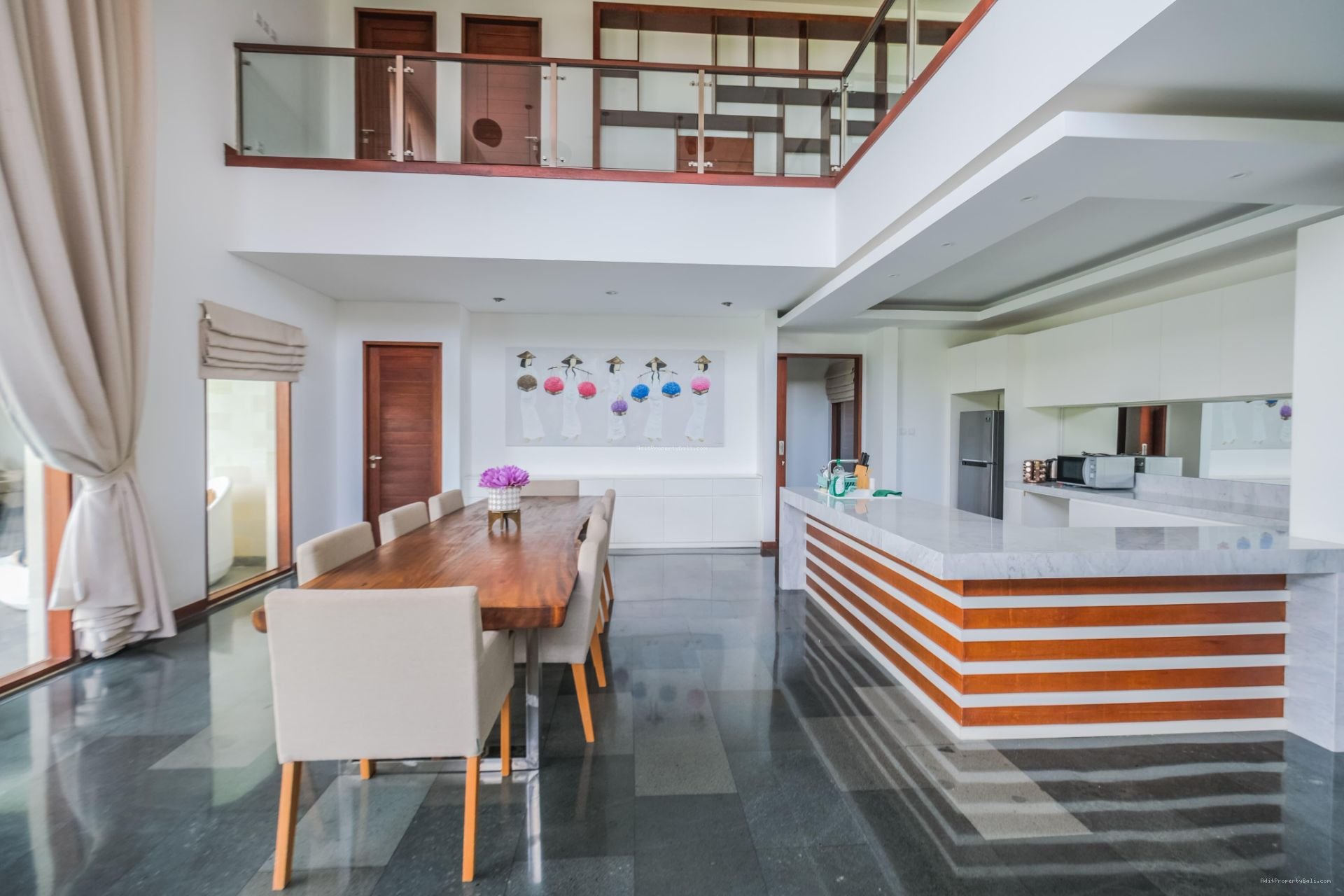 Villa Rice field view cemagi