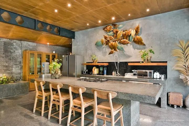 Villa modern pantai nelayan canggu