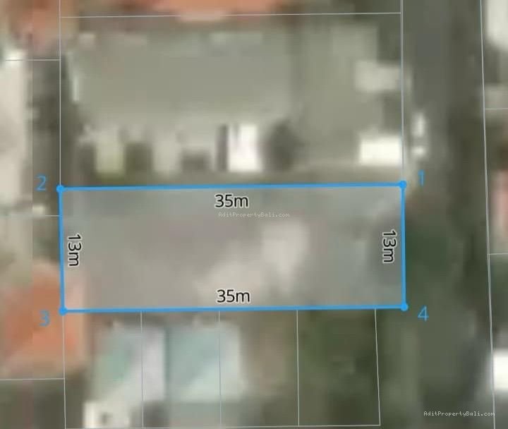 Tanah murah tukad badung renon bali