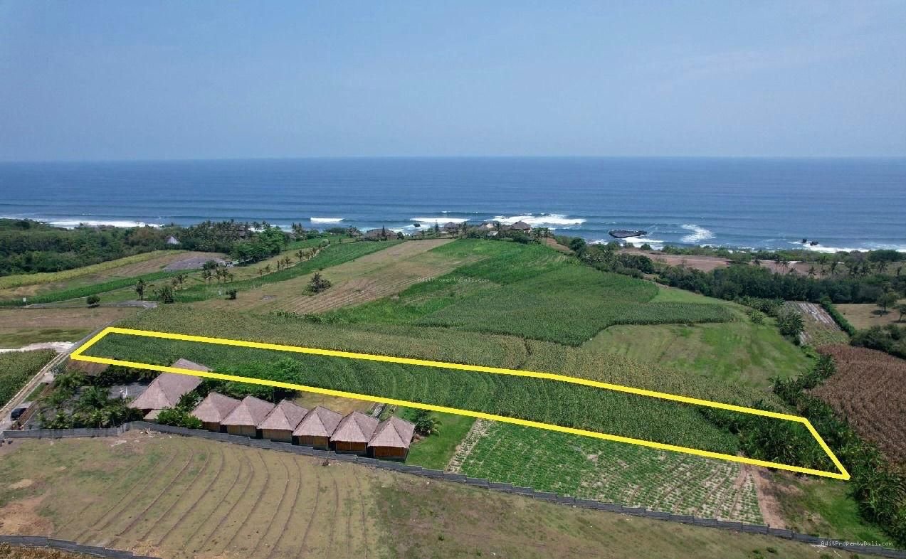 Tanah pantai kelecung tabanan bali