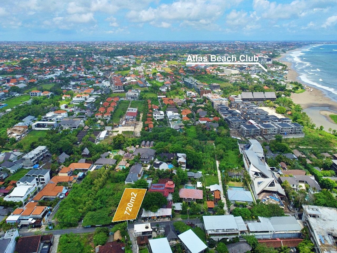 Tanah pantai nelayan canggu