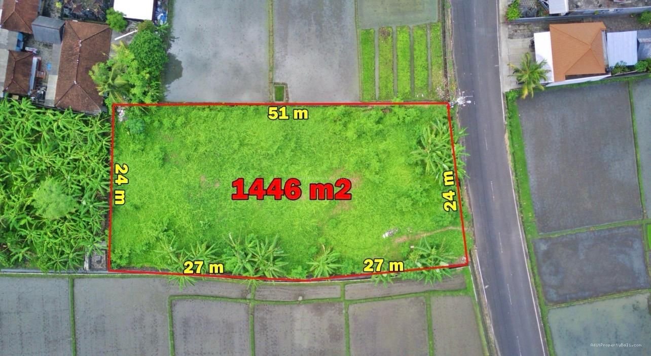 Tanah pangkung tibah tabanan bali