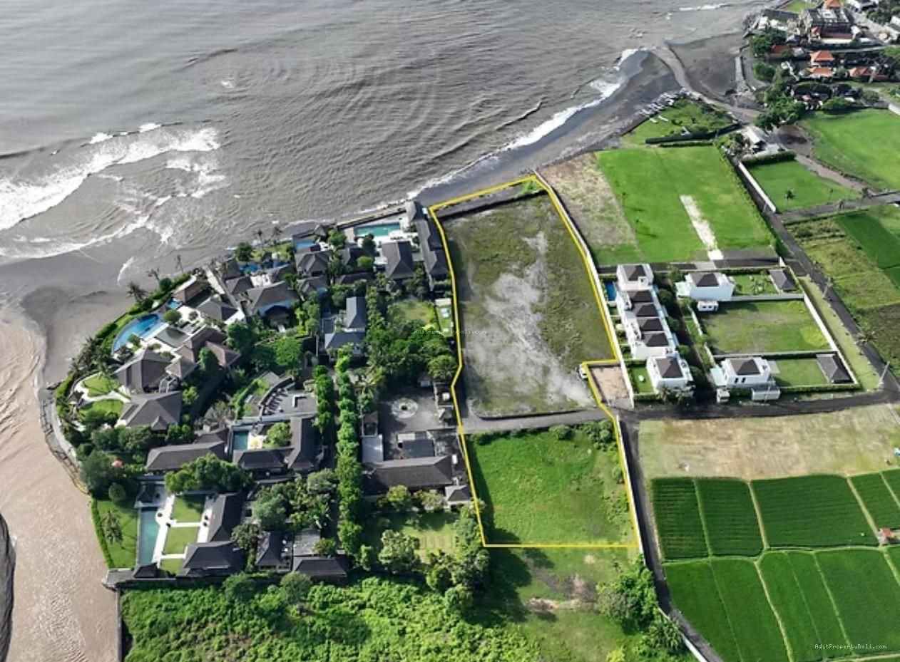 Tanah Beach Front Pabean Ketewel Gianyar