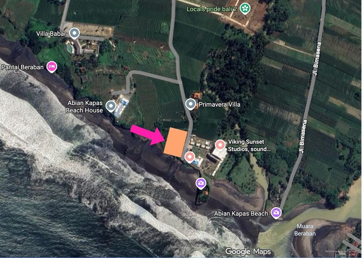 Tanah Los Pantai Pasut Tabanan Bali