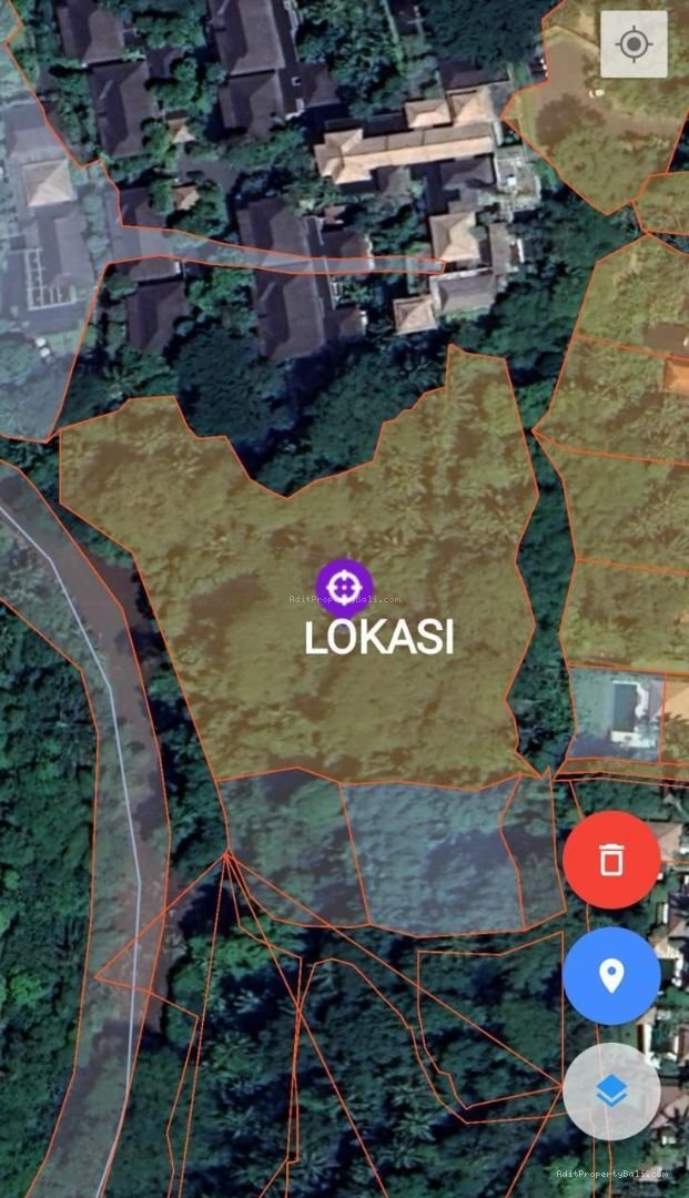 Tanah Los Sungai Kedewatan Ubud Gianyar