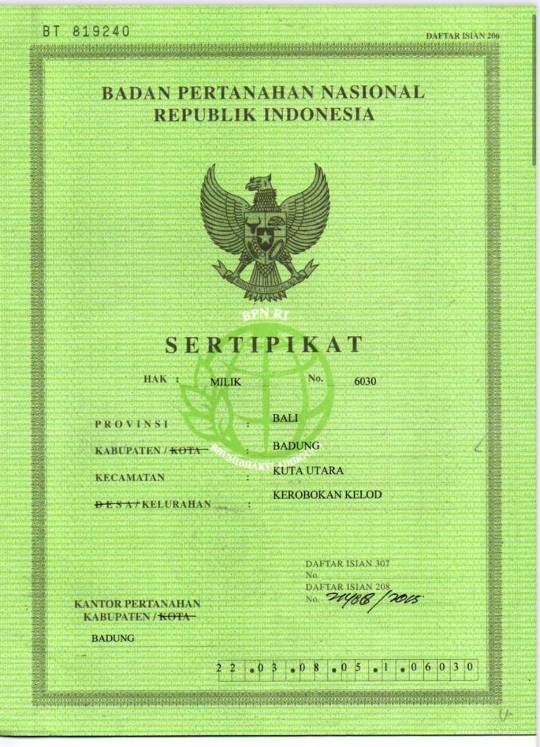 Tanah Murah Umalas Kerobokan Kuta Utara Badung