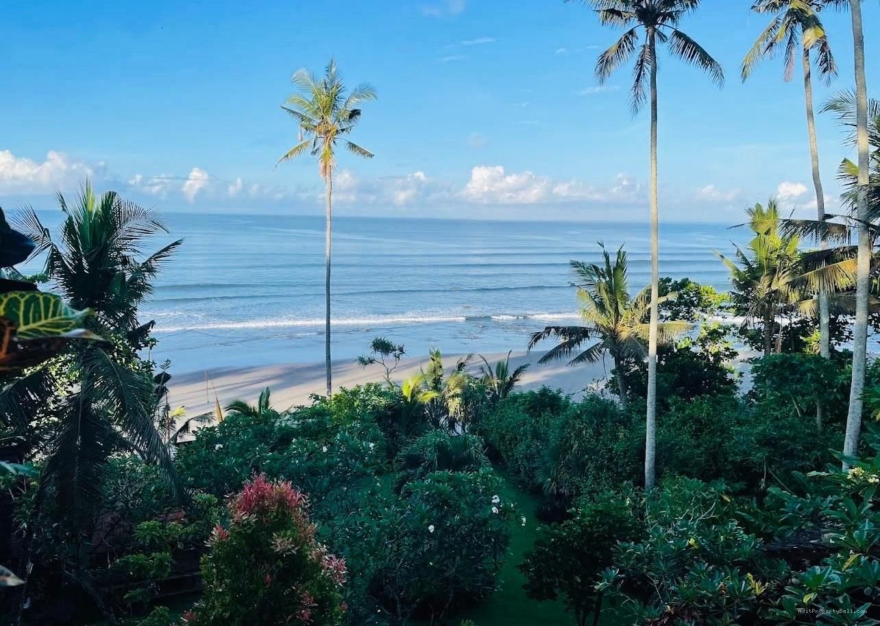 Villa beach front pantai bonian tabanan