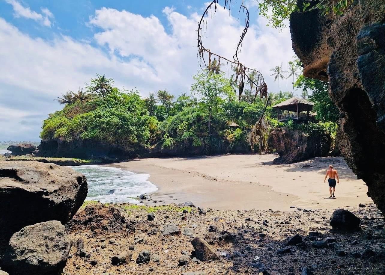 Villa beach front pantai bonian tabanan