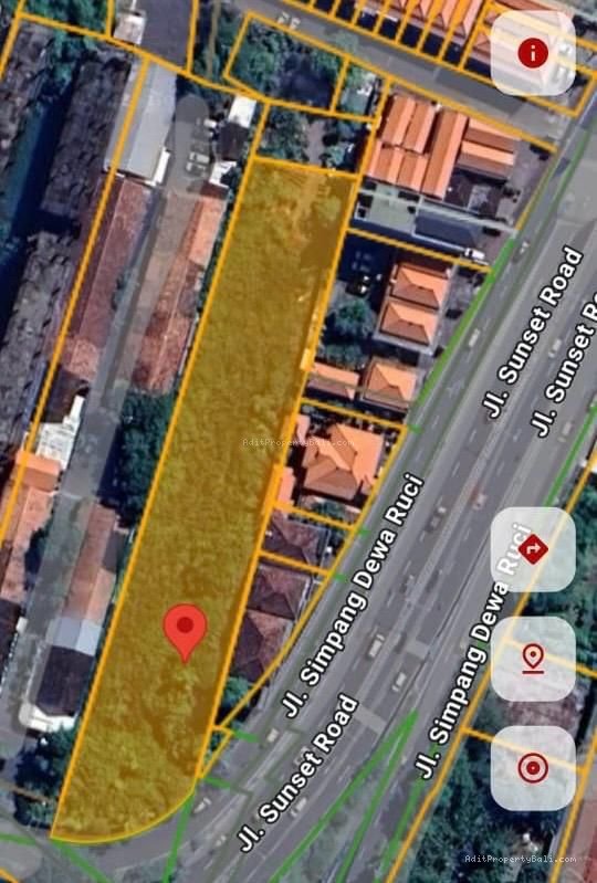 Tanah sunset road kuta badung bali