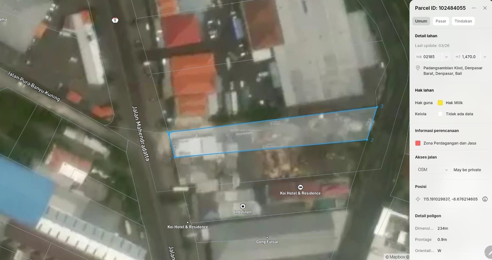 Tanah Raya Mahendradata Denpasar Bali