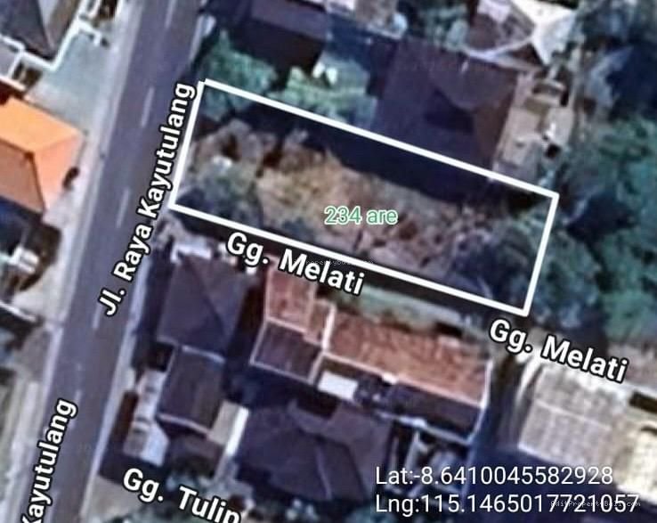 Tanah kayu tulang selatan canggu