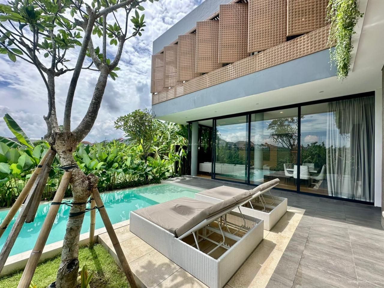Villa view sawah berawa canggu bali