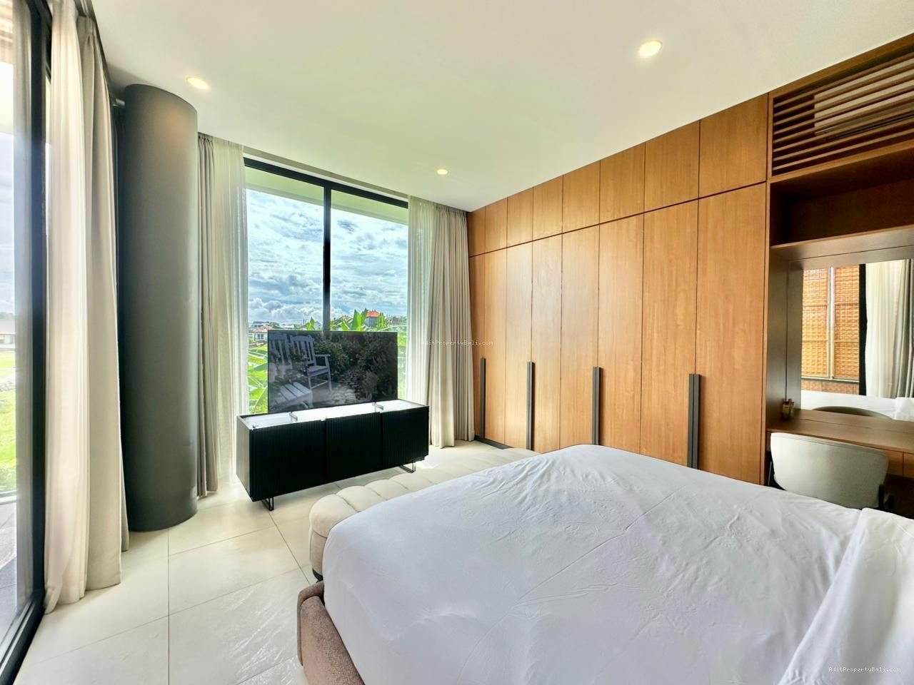 Villa view sawah berawa canggu bali