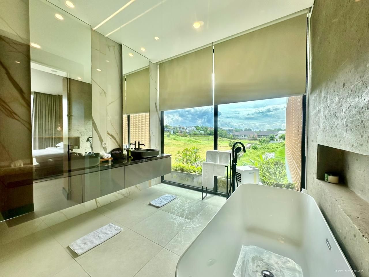 Villa view sawah berawa canggu bali