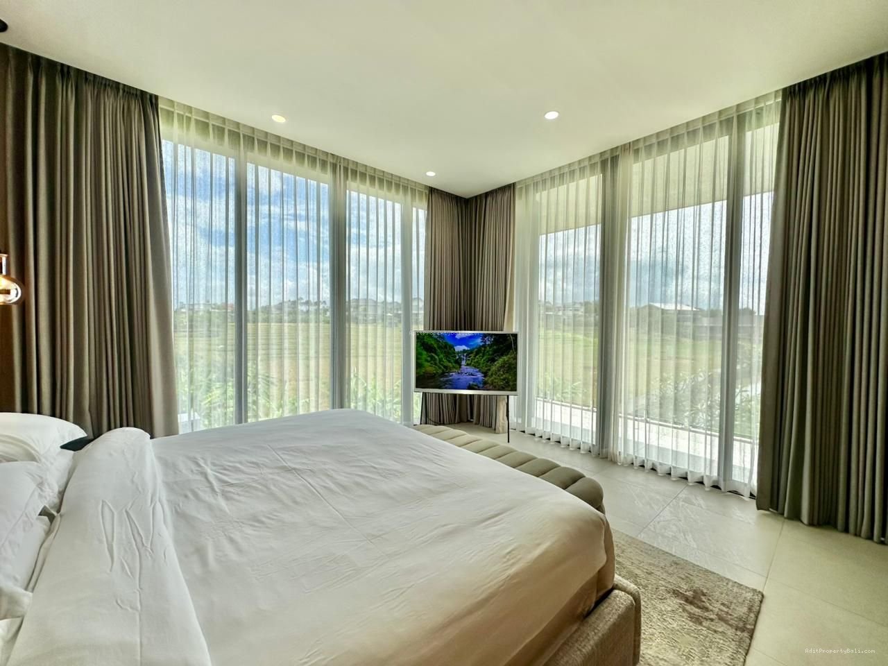 Villa view sawah berawa canggu bali