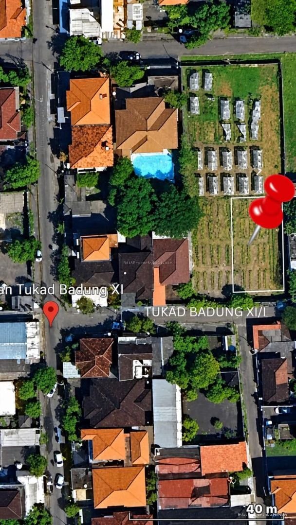 Tanah Premium Tukad Badung XI Renon Denpasar