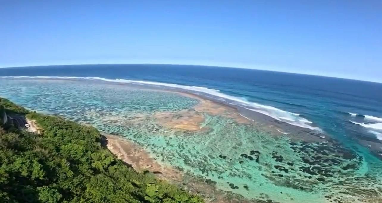 Tanah murah tebing pandawa jimbaran bali